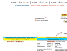 Tablet Screenshot of chimix.eu